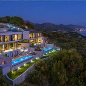 Luxury 5-Bedroom Sea-View Villa with Heated Infinity Pool in Orasac near Dubrovnik – Sleeps 10